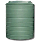 4000 Litre Poly Round Water Tank