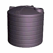 4200 Litre Enviro Round Poly Rainwater Tank