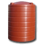 3000 Litre Poly Round Water StorageTank