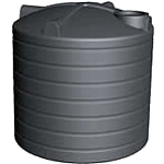 5000 Litre Round Poly Enviro Rainwater Storage Tank