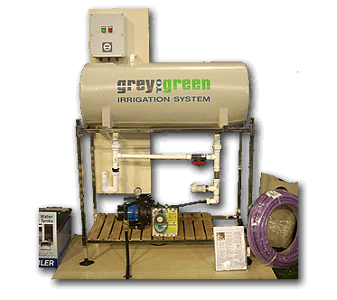 green to grey irrigation system