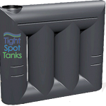 2000L Slim Water Storage Tank
