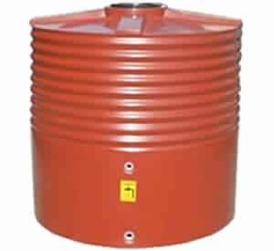 1400 Litre Squat Round Water Storage Tank