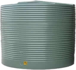 3600 Litre Round Corrugated Rainwater Storage Tank