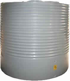 4500 litre corrugated round water tank
