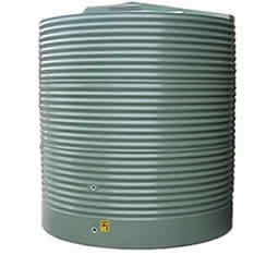 7000 Litre corrugated round rainwater storage tank 7000 Litre corrugated round rainwater storage tank